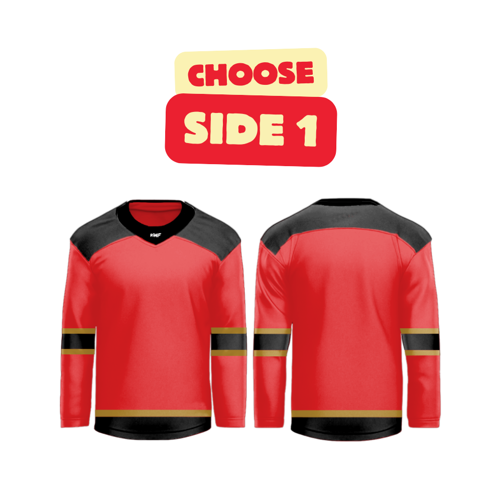 Reversible Hockey Jersey Side 1