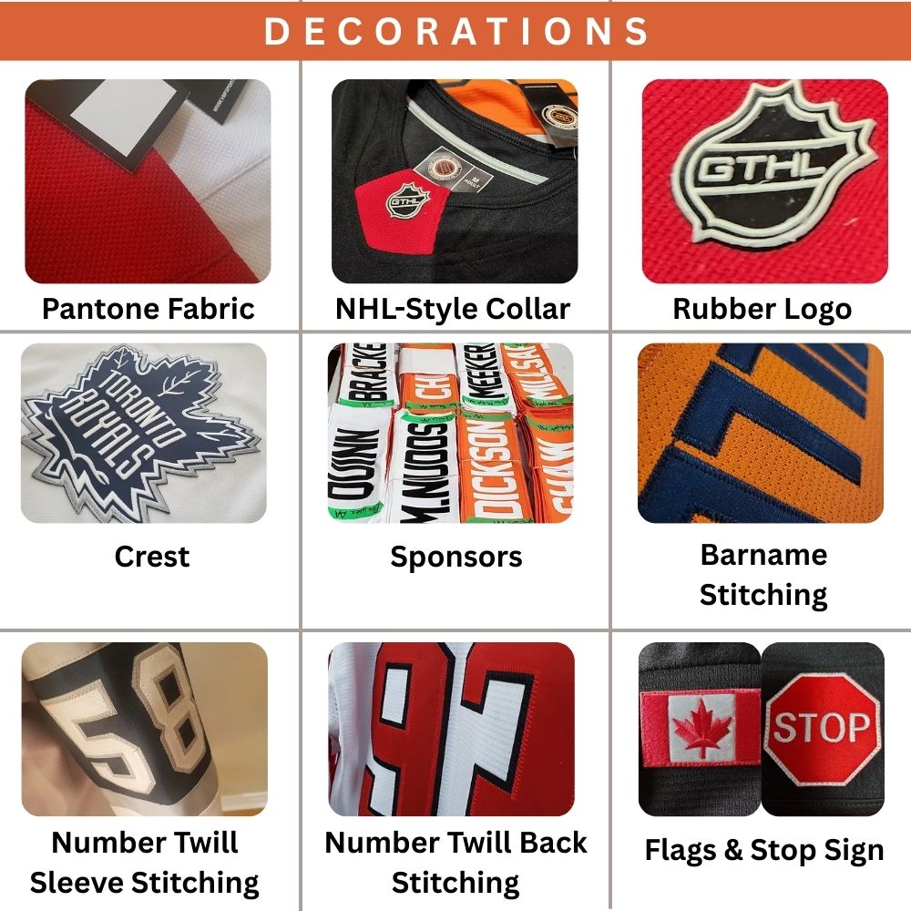 Custom Hockey Game Jersey with Socks