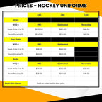 Custom Hockey Game Jersey with Socks